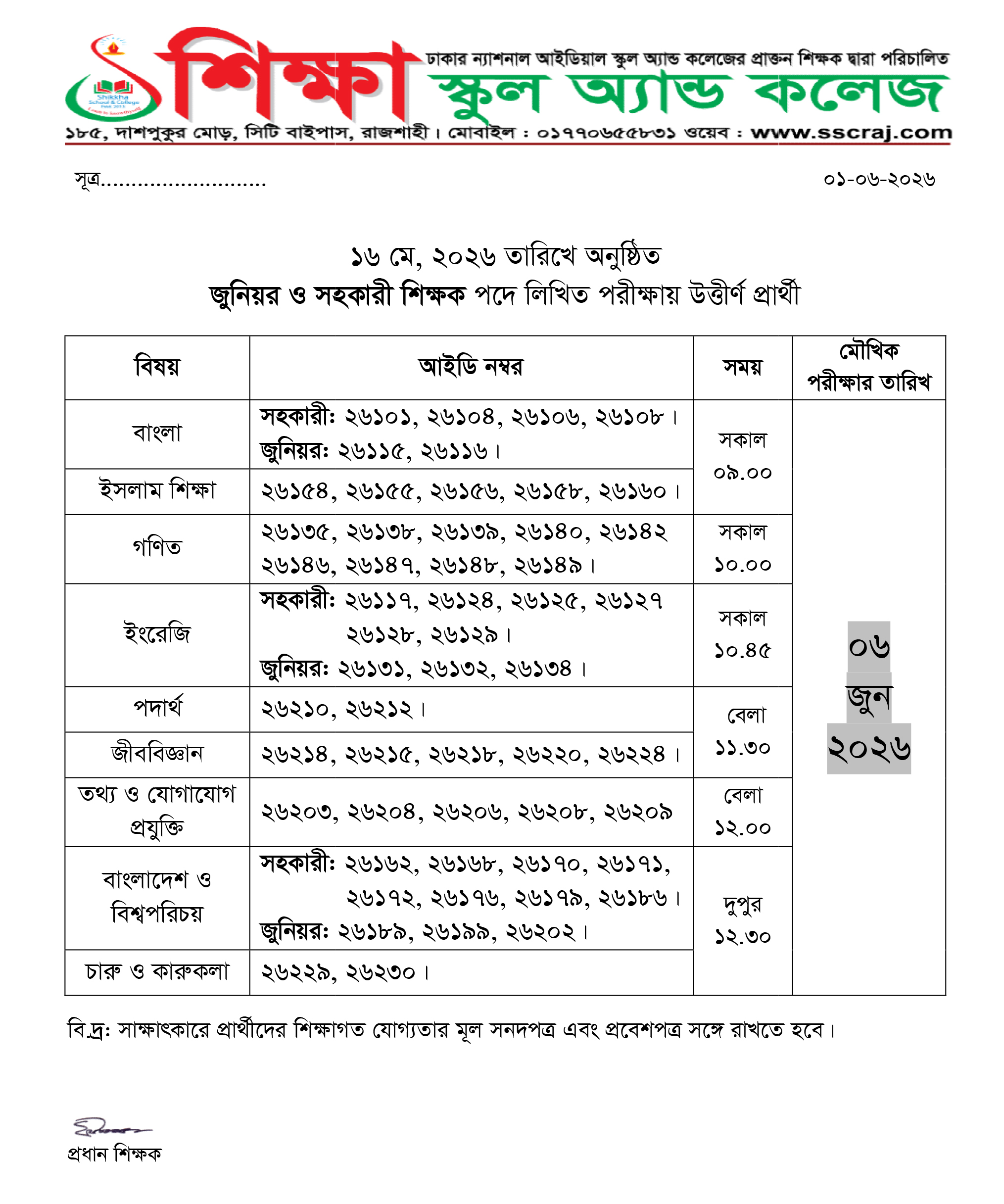 result image